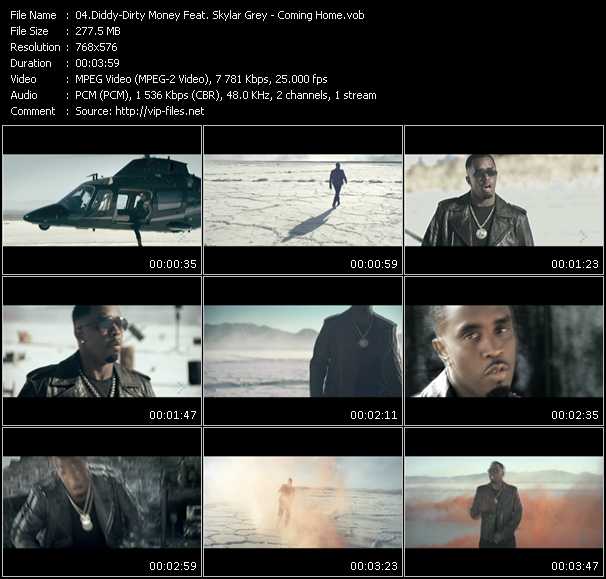 Diddy - Dirty Money Feat. Skylar Grey video ”Coming Home” from dvd ”MixMash Urban January 2011”