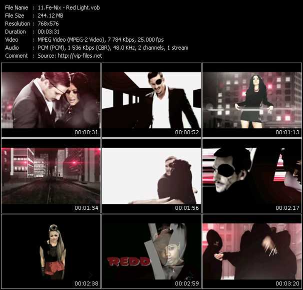 Fe-Nix video ”Red Light” from dvd ”MixMash Urban January 2011”