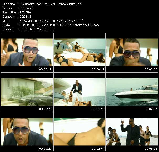 Lucenzo Feat. Don Omar video ”Danza Kuduro” from dvd ”MixMash Urban February 2011”