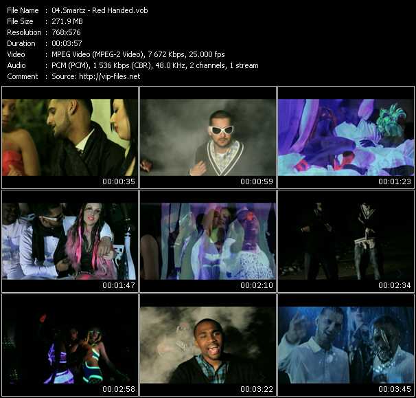 Smartz video ”Red Handed” from dvd ”MixMash Urban November 2010”