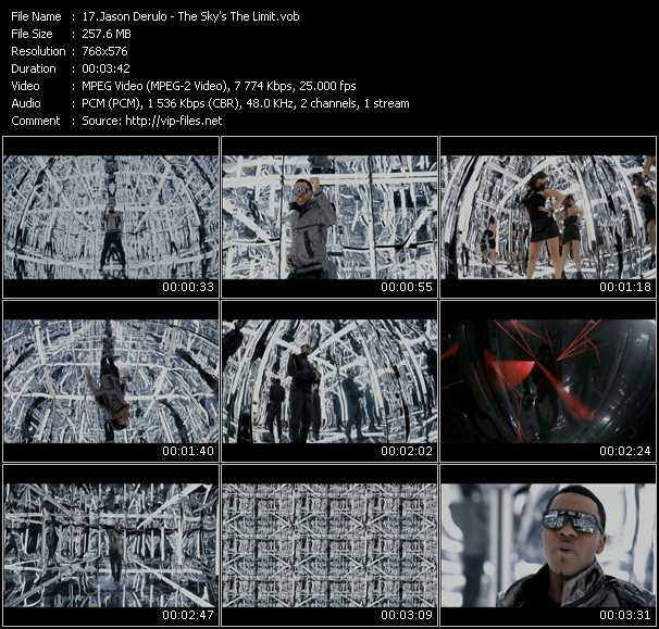 Jason Derulo video ”The Sky's The Limit” from dvd ”MixMash Urban November 2010”