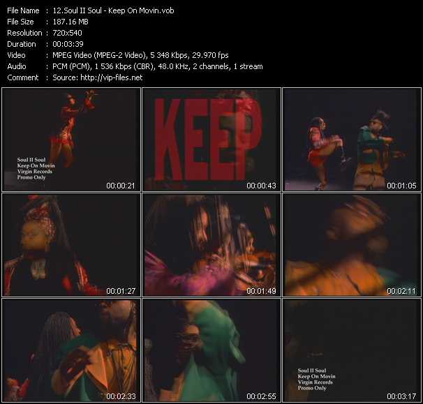 Soul II Soul video ”Keep On Movin' (2nd Version)” from dvd ”Hot Video Classics Best Of 87-89 Vol.4”