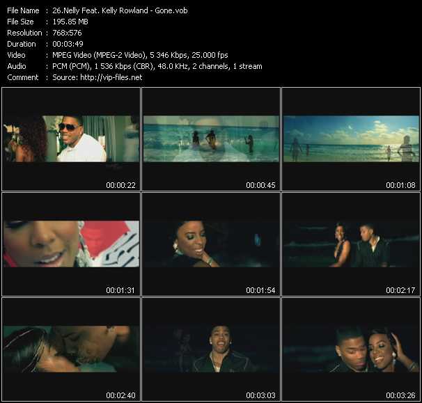 Nelly Feat. Kelly Rowland video ”Gone” from dvd ”UK Chart Video May 2011”