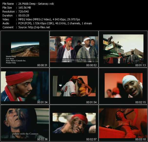 Mobb Deep video ”Get Away” from dvd ”Canada Hot Video June 2002”