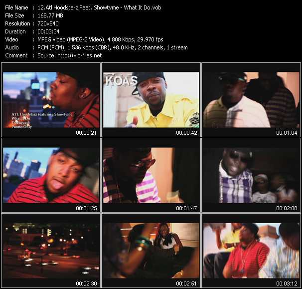 Atl Hoodstarz Feat. Showtyme video ”What It Do” from dvd ”Express Video February 2011 Week 4”