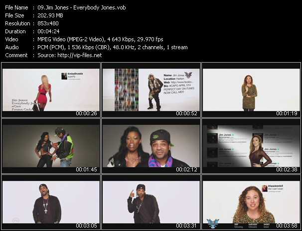 Jim Jones video ”Everybody Jones” from dvd ”Express Video May 2011 Week 3”