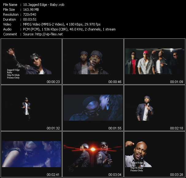 Jagged Edge video ”Baby” from dvd ”Express Video May 2011 Week 4”