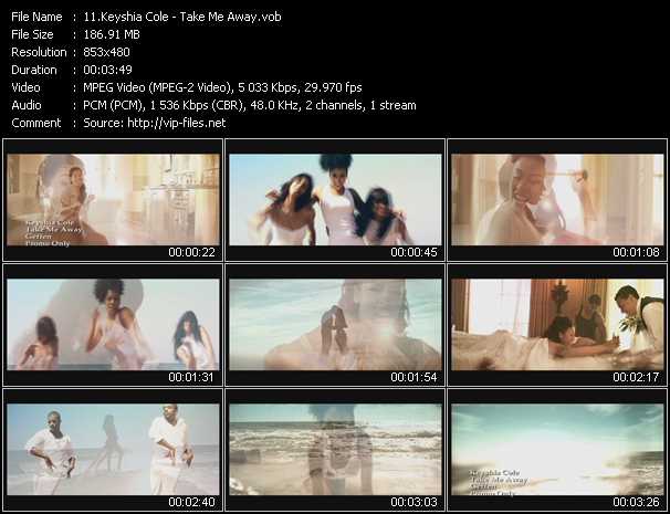 Keyshia Cole video ”Take Me Away” from dvd ”Express Video May 2011 Week 5”