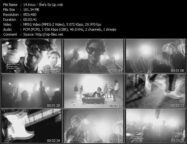 Knux video ”She's So Up” from dvd ”Express Video May 2011 Week 5”