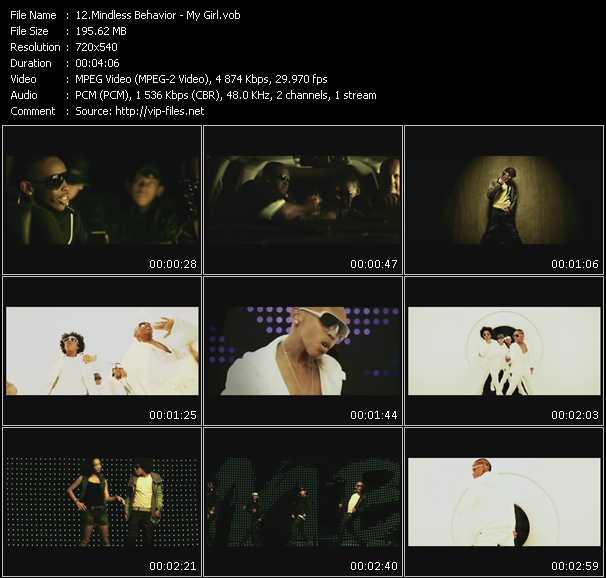 Mindless Behavior video ”My Girl” from dvd ”Express Video October 2010 Week 4”