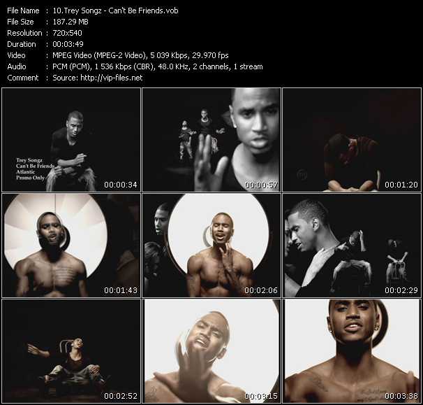 Trey Songz video ”Can't Be Friends” from dvd ”Express Video November 2010 Week 2”