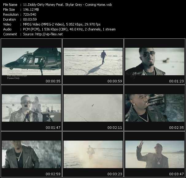 Diddy - Dirty Money Feat. Skylar Grey video ”Coming Home” from dvd ”Express Video December 2010 Week 2”