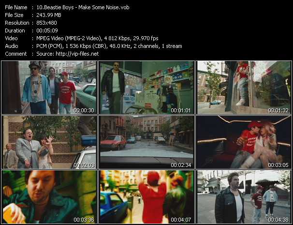 Beastie Boys video ”Make Some Noise” from dvd ”Express Video May 2011 Week 2”