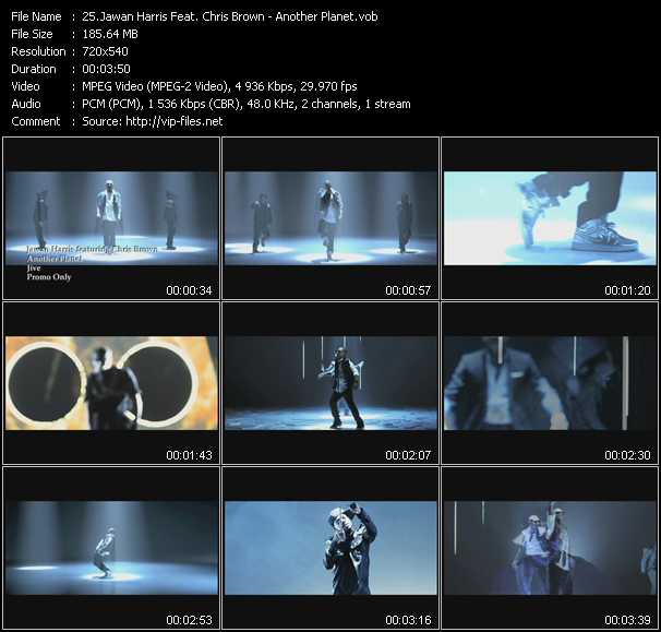 Jawan Harris Feat. Chris Brown video ”Another Planet” from dvd ”Hot Video March 2011”