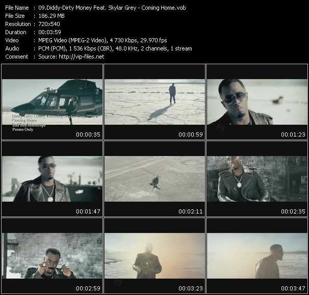 Diddy - Dirty Money Feat. Skylar Grey video ”Coming Home” from dvd ”Urban Video February 2011”