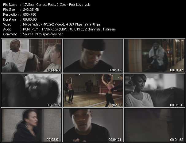 Sean Garrett Feat. J.Cole video ”Feel Love” from dvd ”Urban Video April 2011”