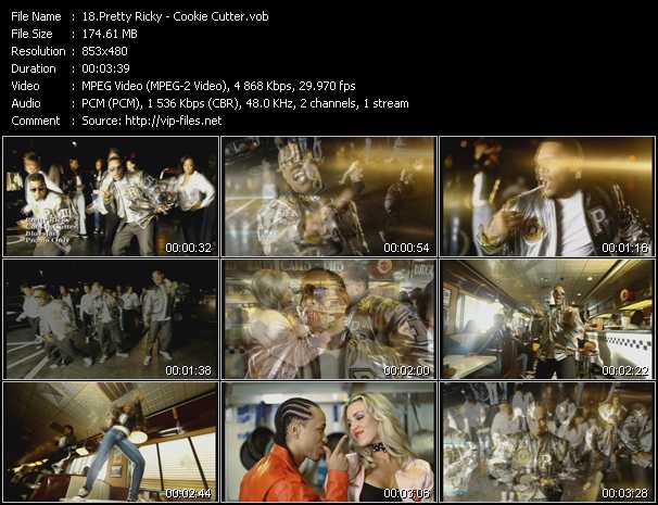 Pretty Ricky video ”Cookie Cutter” from dvd ”Urban Video April 2011”