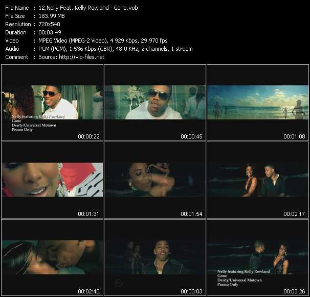 Nelly Feat. Kelly Rowland video ”Gone” from dvd ”Urban Video May 2011”