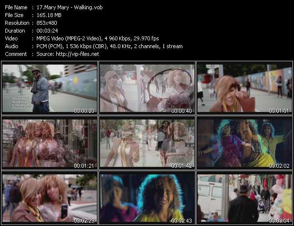 Mary Mary video ”Walking” from dvd ”Urban Video May 2011”