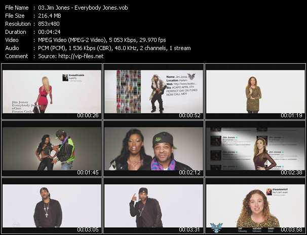 Jim Jones video ”Everybody Jones” from dvd ”Urban Video June 2011”