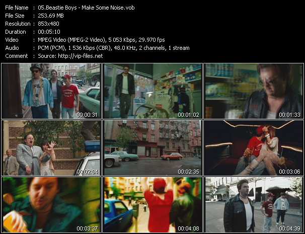 Beastie Boys video ”Make Some Noise” from dvd ”Urban Video June 2011”