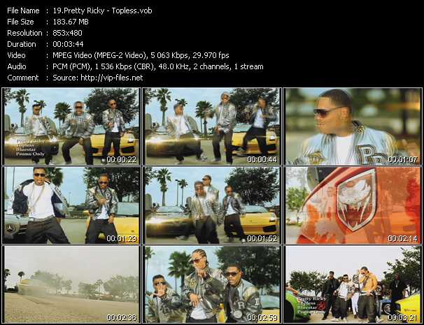 Pretty Ricky video ”Topless” from dvd ”Urban Video June 2011”