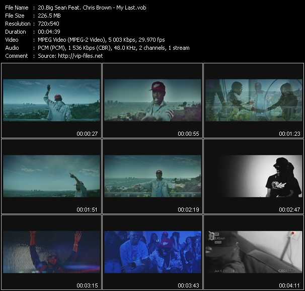 Big Sean Feat. Chris Brown video ”My Last” from dvd ”Urban Video June 2011”