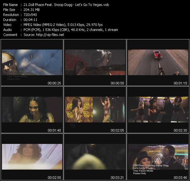 Doll Phace Feat. Snoop Dogg video ”Let's Go To Vegas” from dvd ”Urban Video June 2011”