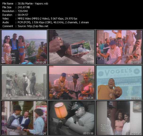 Biz Markie video ”Vapors” from dvd ”Urban Video June 2011”