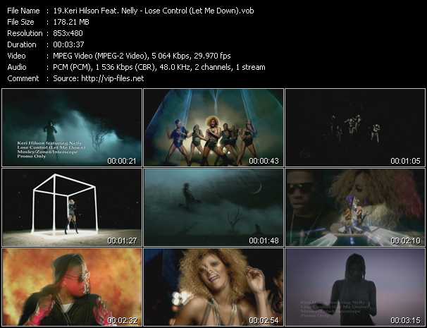 Keri Hilson Feat. Nelly video ”Lose Control (Let Me Down)” from dvd ”Urban Video July 2011”