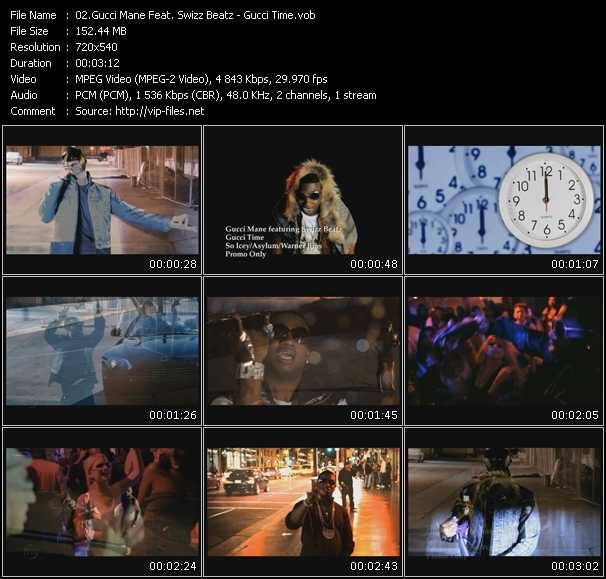 Gucci Mane Feat. Swizz Beatz video ”Gucci Time” from dvd ”Urban Video December 2010”