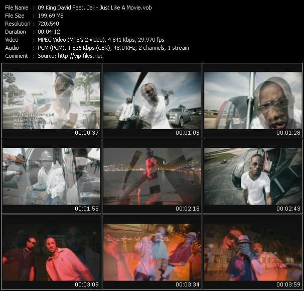 King David Feat. Jali video ”Just Like A Movie” from dvd ”Urban Video December 2010”