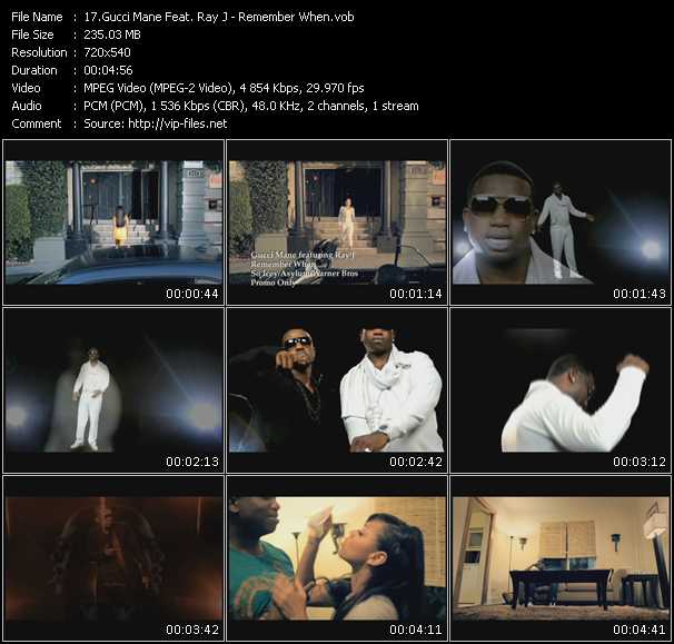 Gucci Mane Feat. Ray J video ”Remember When” from dvd ”Urban Video December 2010”