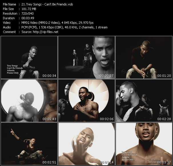 Trey Songz video ”Can't Be Friends” from dvd ”Urban Video December 2010”