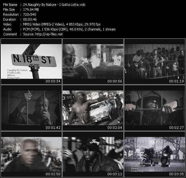 Naughty By Nature video ”I Gotta Lotta” from dvd ”Urban Video December 2010”