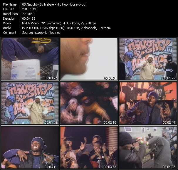 Naughty By Nature video ”Hip Hop Hooray” from dvd ”Screenplay VJ-Pro Classic Vision New Jack Vol.2 January 2008”