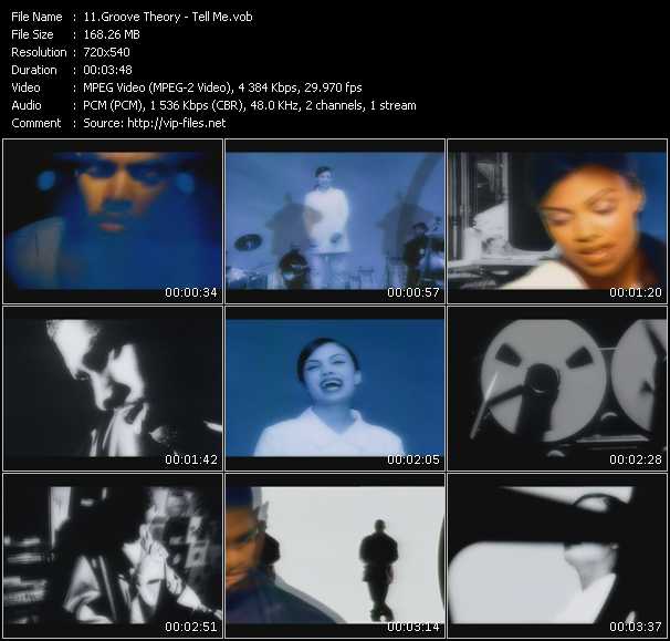 Groove Theory video ”Tell Me” from dvd ”Screenplay VJ-Pro Classic Vision 90s RnB Vol.1 November 2010”