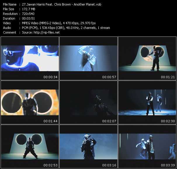 Jawan Harris Feat. Chris Brown video ”Another Planet” from dvd ”Screenplay VJ-Pro Hits Vision March 2011”