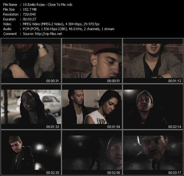 Emilio Rojas video ”Close To Me” from dvd ”Screenplay VJ-Pro Urban Vision March 2011”