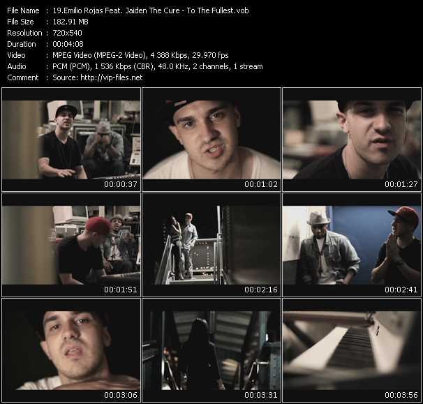 Emilio Rojas Feat. Jaiden The Cure video ”To The Fullest” from dvd ”Screenplay VJ-Pro Urban Vision December 2010”