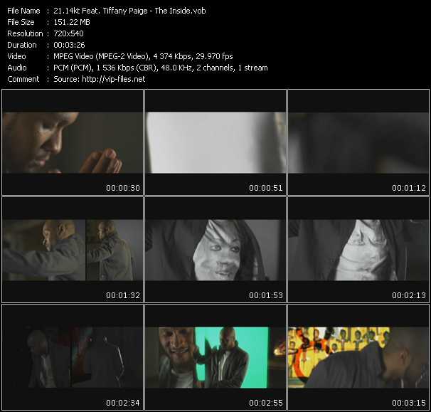 14kt Feat. Tiffany Paige video ”The Inside” from dvd ”Screenplay VJ-Pro Urban Vision December 2010”