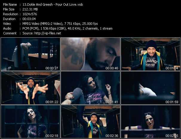 Dokle And Greesh video ”Pour Out Love” from dvd ”Vip-Express Videos February 2011 Vol.2”