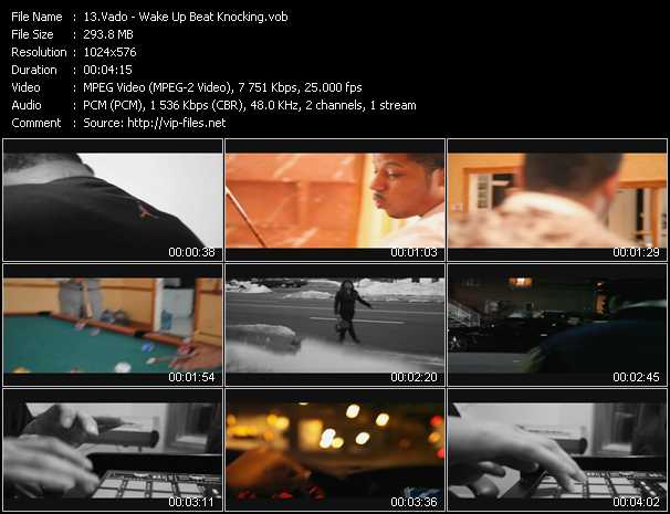 Vado video ”Wake Up Beat Knocking” from dvd ”Vip-Express Videos March 2011 Vol.2”