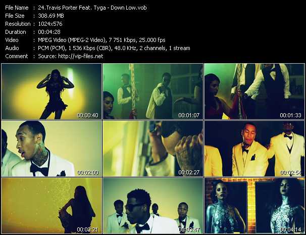 Travis Porter Feat. Tyga video ”Down Low” from dvd ”Vip-Express Videos March 2011 Vol.2”