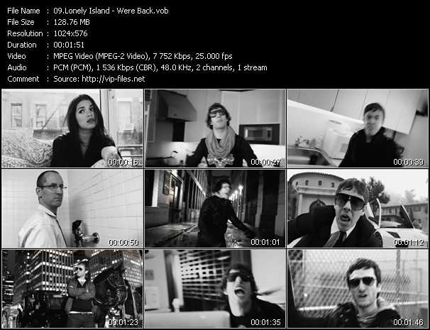 Lonely Island video ”Were Back” from dvd ”Vip-Express Videos April 2011 Vol.1”