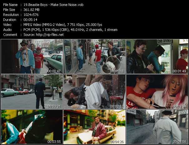 Beastie Boys video ”Make Some Noise” from dvd ”Vip-Express Videos April 2011 Vol.2”