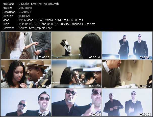 Skillz video ”Enjoying The View” from dvd ”Vip-Express Videos May 2011 Vol.2”