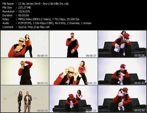 Nu Jerzey Devil video ”Jerz U Be Killin Em” from dvd ”Vip-Express Videos May 2011 Vol.3”