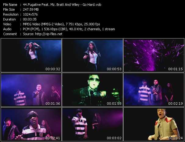 Fugative Feat. Mz Bratt And Wiley video ”Go Hard” from dvd ”Vip-Express Videos December 2010”