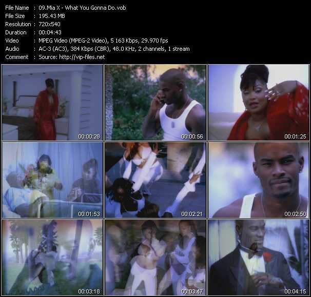 Mia X video ”What You Gonna Do” from dvd ”ETV Network Vital Hitz 2016 January 1999”